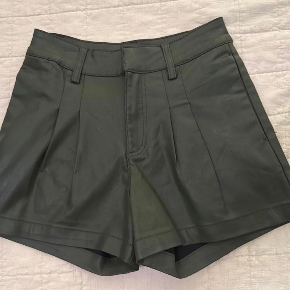 Kut From the Kloth Olive Green Shorts